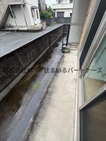 ハピネスさくらのバルコニー|広々としたバルコニーです