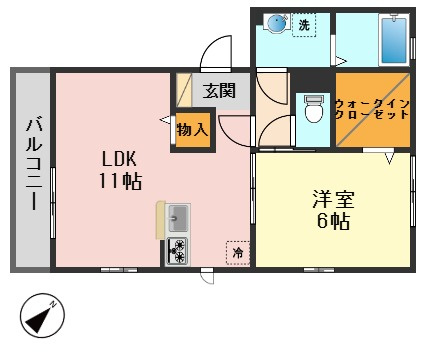 ソレーユの間取り
