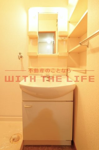 エスポワール【キャッシュバック対象物件】の独立洗面台|独立洗面台で身支度をすべて済ませてしまいましょう