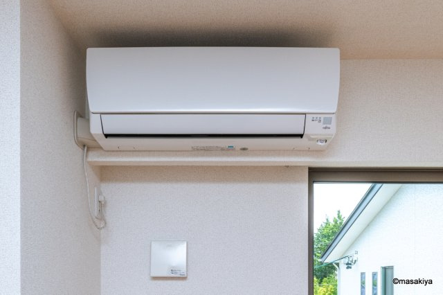 メゾンシュクレⅡの設備|エアコン