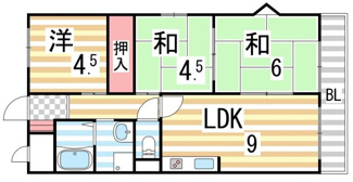 【間取り】 | アメニティK&Ｓ　PARTⅠ