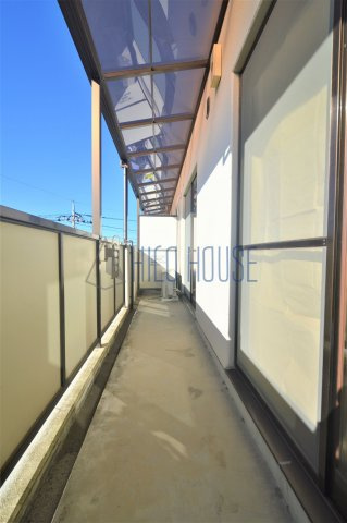 ヴェル・ヴィール幸町のバルコニー|※反転タイプ