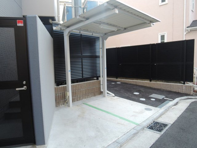 【その他共用部分】 | ベルジェンド横濱上大岡ミッドマークス | バイク置場です。