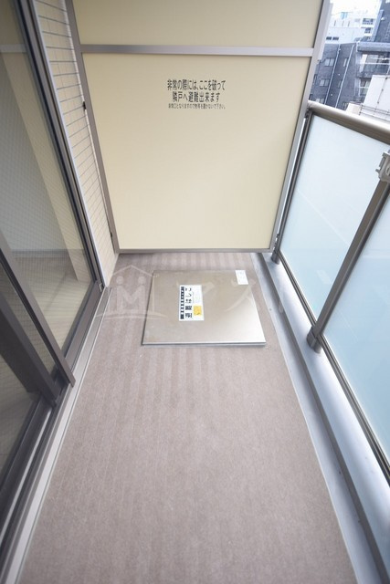 アーバンフラッツ心斎橋のバルコニー