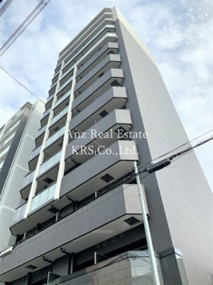 【外観】 | プレミアムコート阿波座WEST | スタイリッシュな外観のマンションです♪