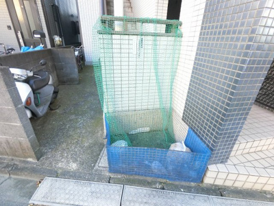 【その他共用部分】 | クリエイト川崎 | ゴミ置場です。