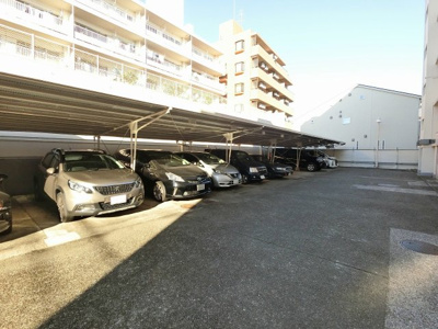 【駐車場】 | 久が原ハイム南棟 | 平置き駐車場です。