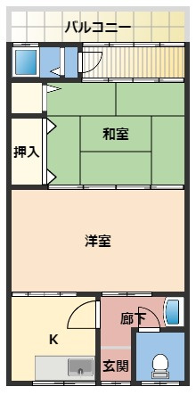 丸山住宅の間取り