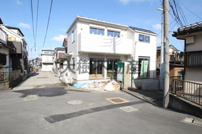 【前面道路含む現地写真】 | 海老名市大谷北４丁目　新築戸建て　全１棟　【仲介手数料無料】 | 海老名市を中心に地域密着で営業♪不動産のことなら「大樹不動産」へ