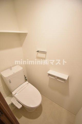 ルネフラッツ谷町四丁目のトイレ