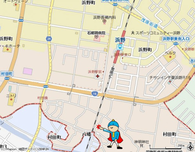 【地図】 | サマックスビュー長島 | 案　内　図