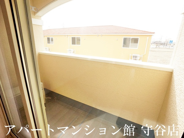 グリーンハイツ本豊田Bのバルコニー