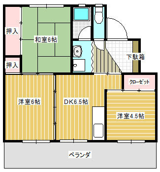 【間取り】 | サン・コーポラス高岡