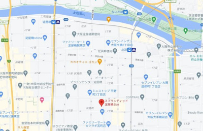 【地図】 | スプランディッド淀屋橋DUE