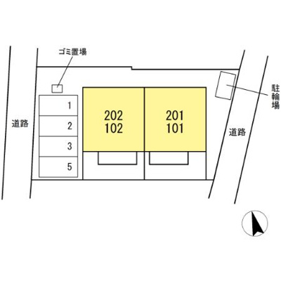 【区画図】 | ローズコート美園