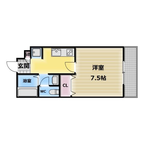 【間取り】 | エクレール上小阪