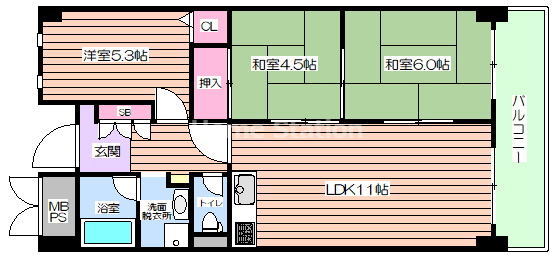 【間取り】 | アメニティ吉野