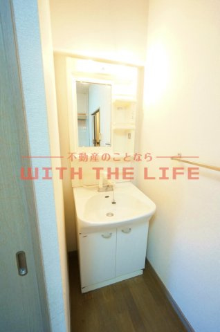 フォレスト小森野【10,000円キャッシュバック対象物件】の独立洗面台|独立洗面台で身支度をすべて済ませてしまいましょう