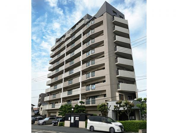 両備グレースマンション倉敷南町　リフォーム済み　中古マンションの外観|落ち着いた雰囲気の外観です