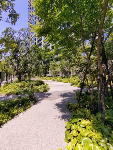 シティタワー銀座東のその他共用部分|共用敷地：日中