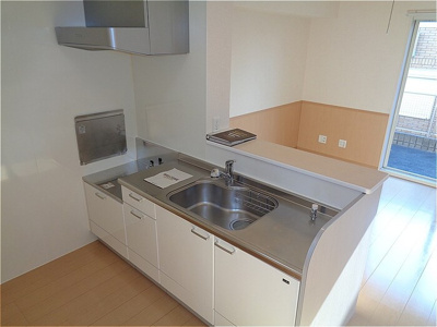 【キッチン】 | リビングタウンほたる野B