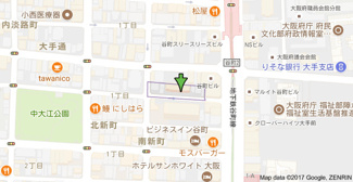 【地図】 | グランパシフィック天満橋