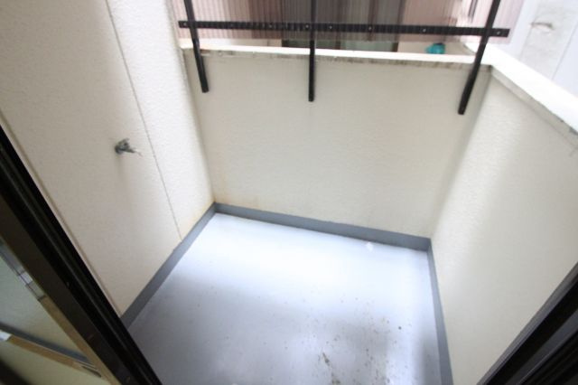 ハイツ菱屋のバルコニー