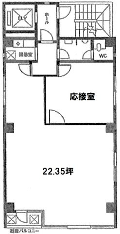岡部ビルの間取り