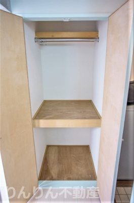 【収納】 | メゾンオレンジ3A.B | 大きなスペースがあり、収納には困りません