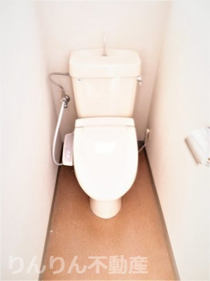 【トイレ】 | メゾンオレンジ3A.B | シンプルで使いやすいトイレです