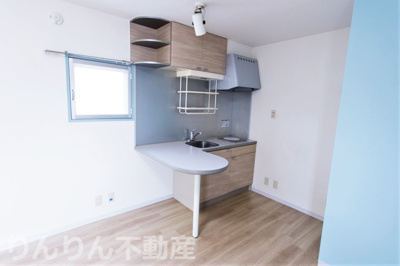 【キッチン】 | メゾンオレンジ3A.B | きれいなキッチンです