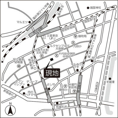 【地図】 | 四番町プラザ