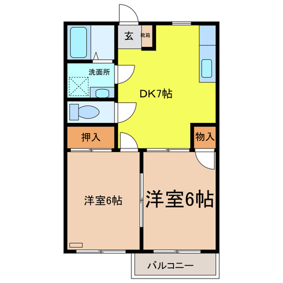 【間取り】 | クイートハイム