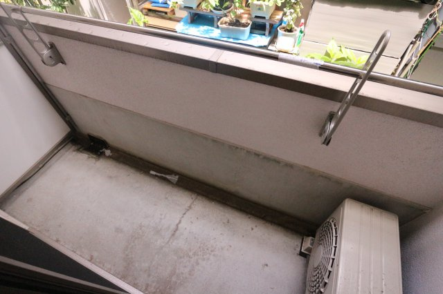 ニューナイスマンションのバルコニー