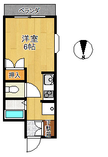 メゾンRYUの間取り