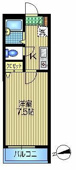 ★7.5帖の広めのお部屋です★