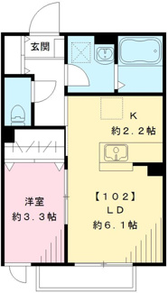 【間取り】 | Ａｒｉｅｓ国立　アリエスクニタチ