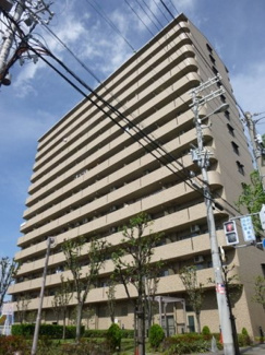 【外観】 | 平成８年７月築の新耐震基準マンションです！！オートロック付で、敷地内には公園もあり、環境充実しております！
スーパーライフ伝法店まで約１６０ｍあるので、買い物も便利ですね！