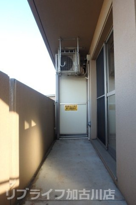 【バルコニー】 | グレイス池田 | 写真は同物件別室参考