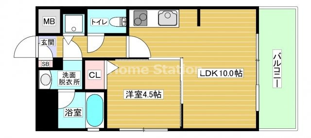 【間取り】 | SKフクシマガーデンスイート