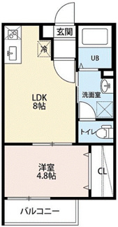 【間取り】 | 名古屋市中村区並木1丁目一棟アパート