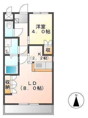 サンタプレイスの間取り