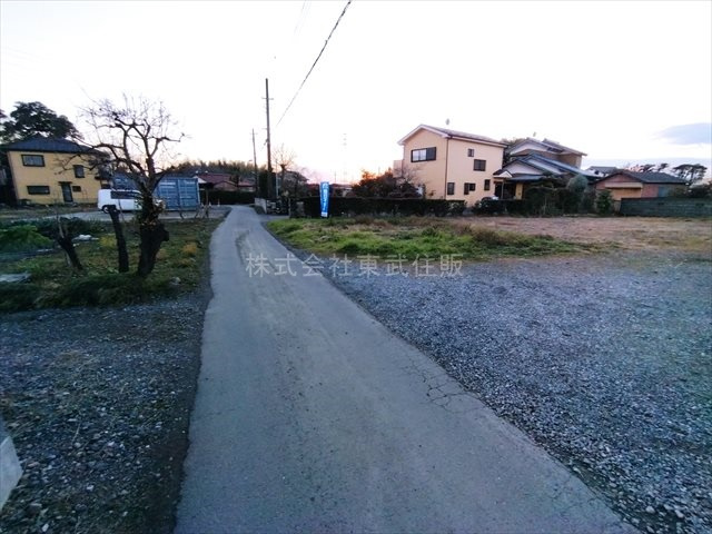 【前面道路含む現地写真】 | 川越市古谷上　第三　全２区画　B号区 | お問い合わせお待ちしております。