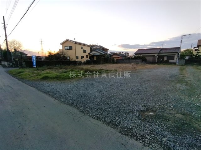 【前面道路含む現地写真】 | 川越市古谷上　第三　全２区画　B号区 | 南東3.9メートル公道