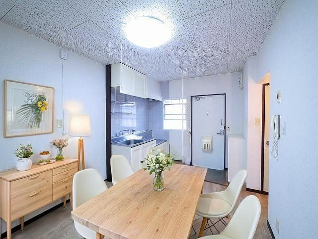 エスポワール神殿町の居間・リビング|CGで家具等を配置したもので家具等は含まれません