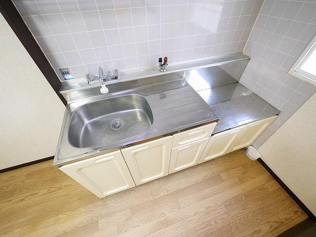 エスポワール神殿町のキッチン|きれいなキッチンです