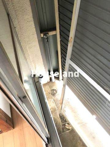 出水連棟のバルコニー