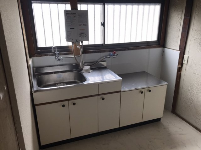 福島アパートのキッチン