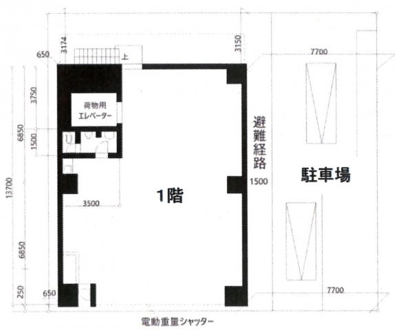タチバナ立川倉庫の間取り