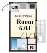 サニーハイツ森北の間取り